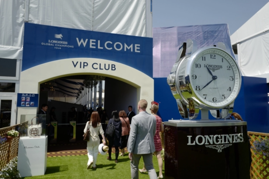 Global Champions VIP Hospitality Lounge entrance - image source: Global Champions