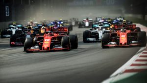 F1 race